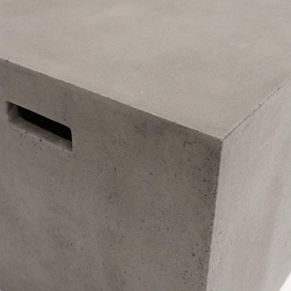 Concrete Side Table - Cube - Humble & Grand Homestore