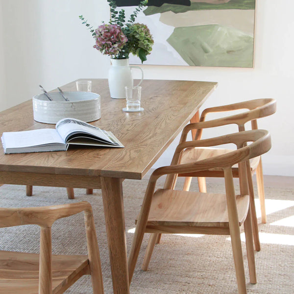 Vaasa Oak Dining Table - 150 - Humble & Grand Homestore