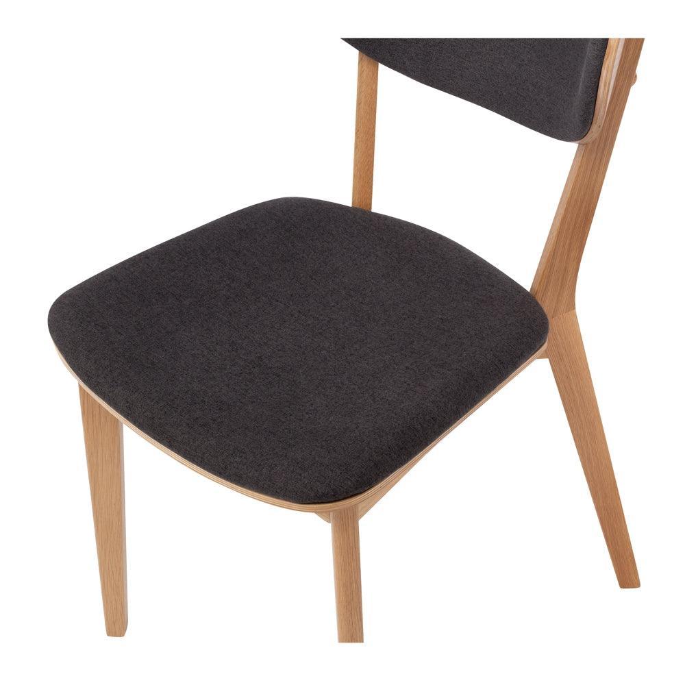 Zurich Dining Chair - Dark Grey - Humble & Grand Homestore