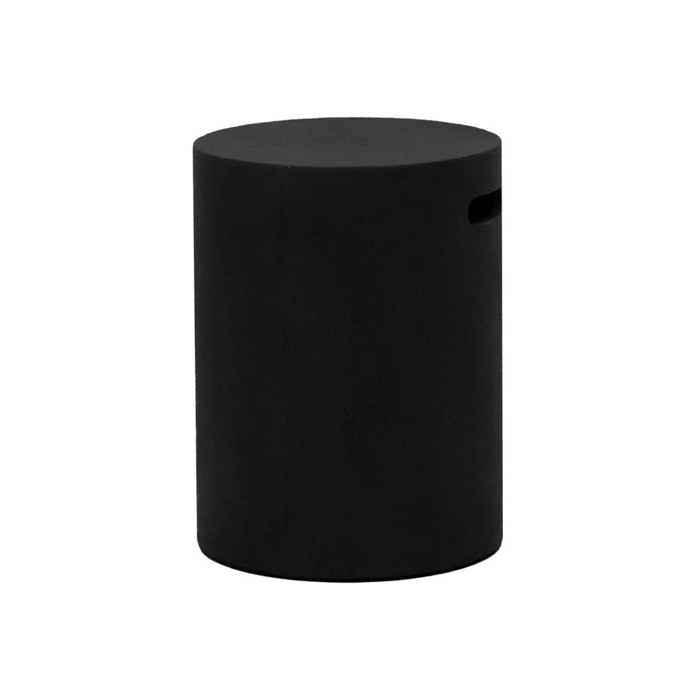 Concrete Pipe Side Table / Stool - Black