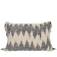 Demi Rectangle Cushion - Natural/Grey