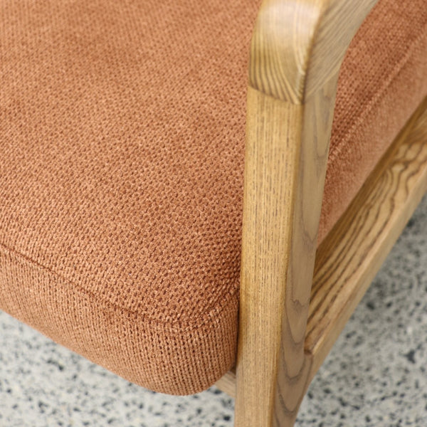 Baker Fabric Armchair - Bronze