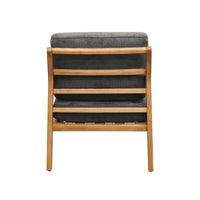 Baker Fabric Armchair - Charcoal
