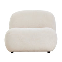 Chino Single Seater Sofa - Cream