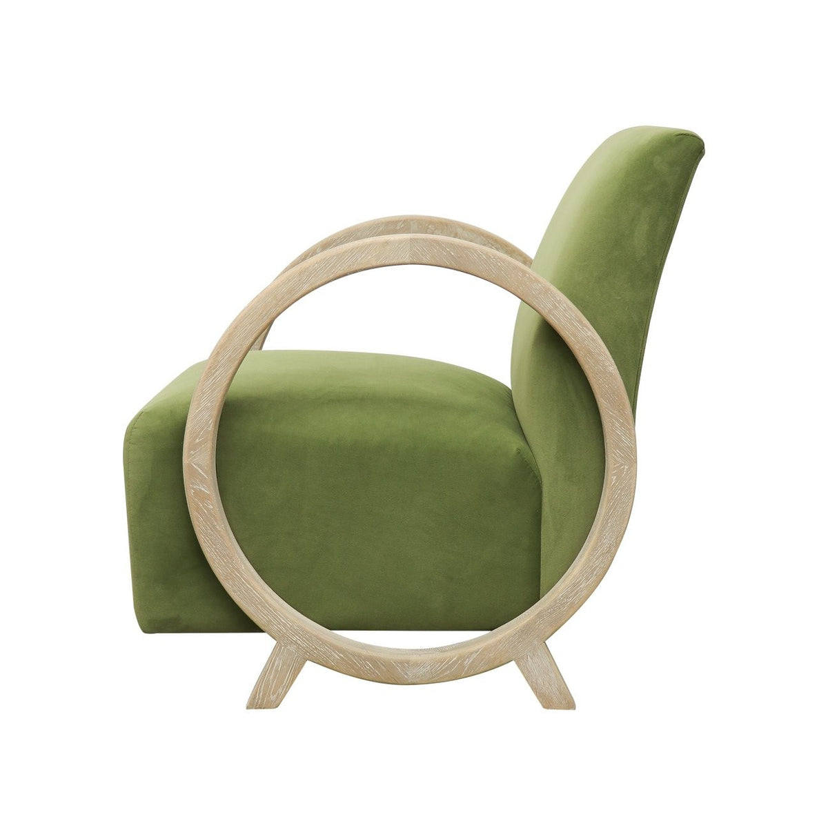 Brea Armchair - Grey/Green