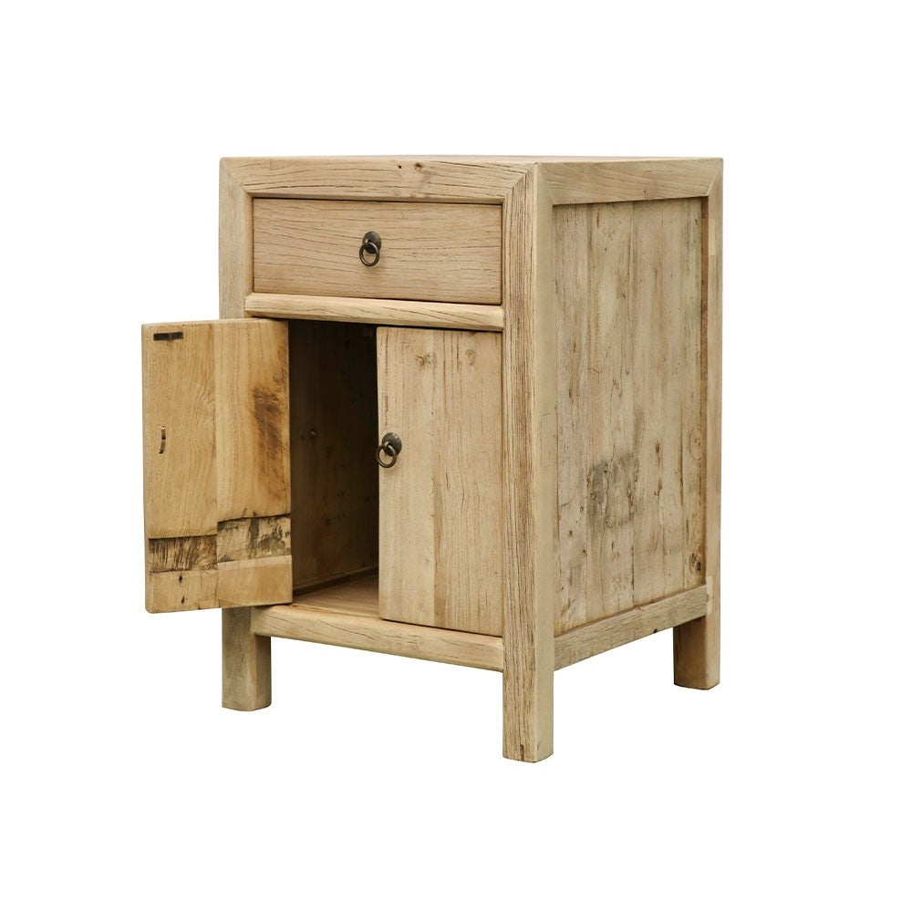 Parq Bedside Table - Natural
