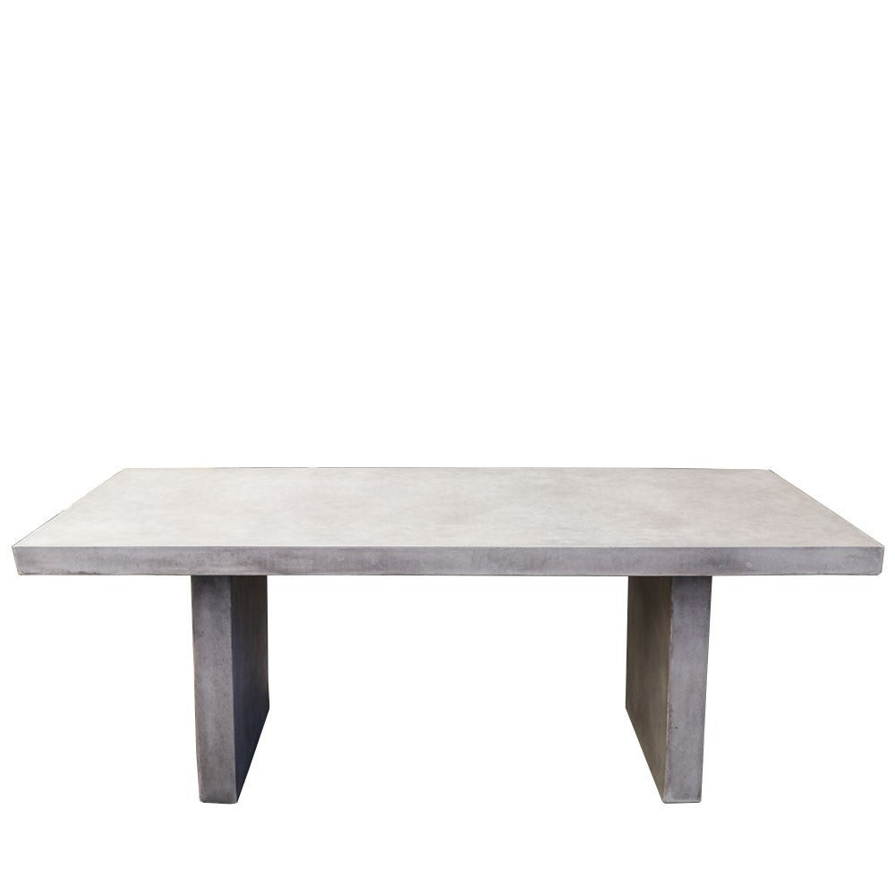 Palma Concrete Dining Table - Grey