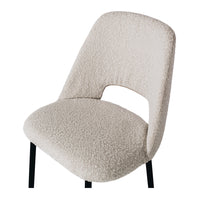 Cinderella Dining Chair - Pumice Boucle