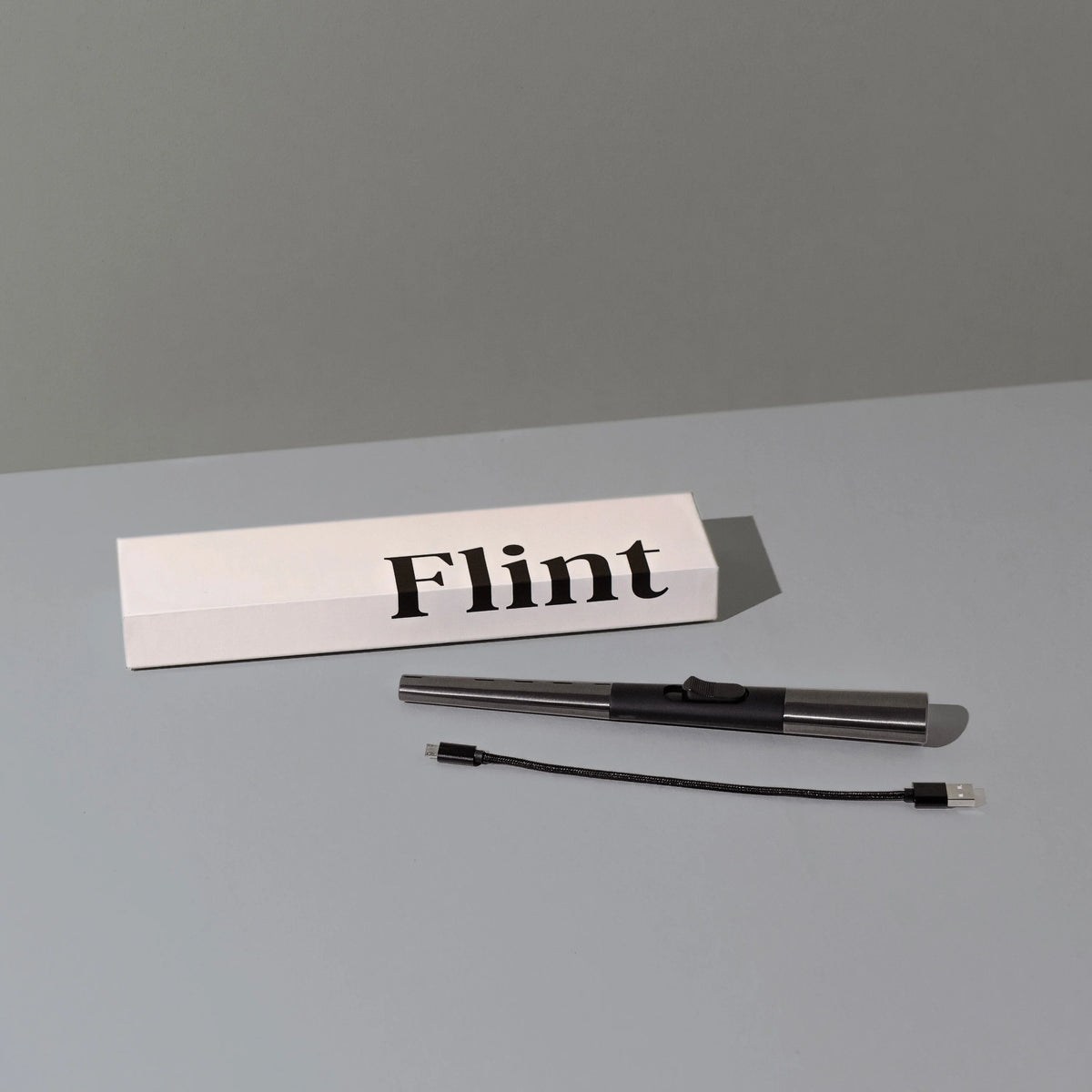 Flint Flamless Lighter - Gun Metal