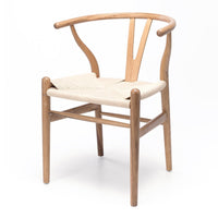 Wishbone Dining Chair - Natural Rope Seat