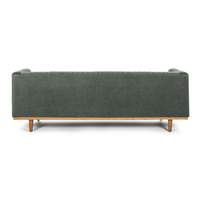 Art Deco 3 Seater Sofa - Spruce Green