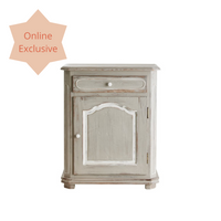 Beverley Small Cabinet - Grey White