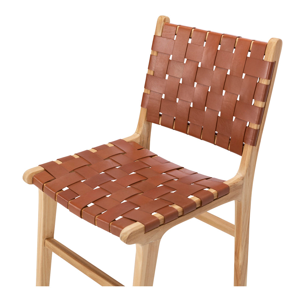 Indo Woven Dining Chair - Tan