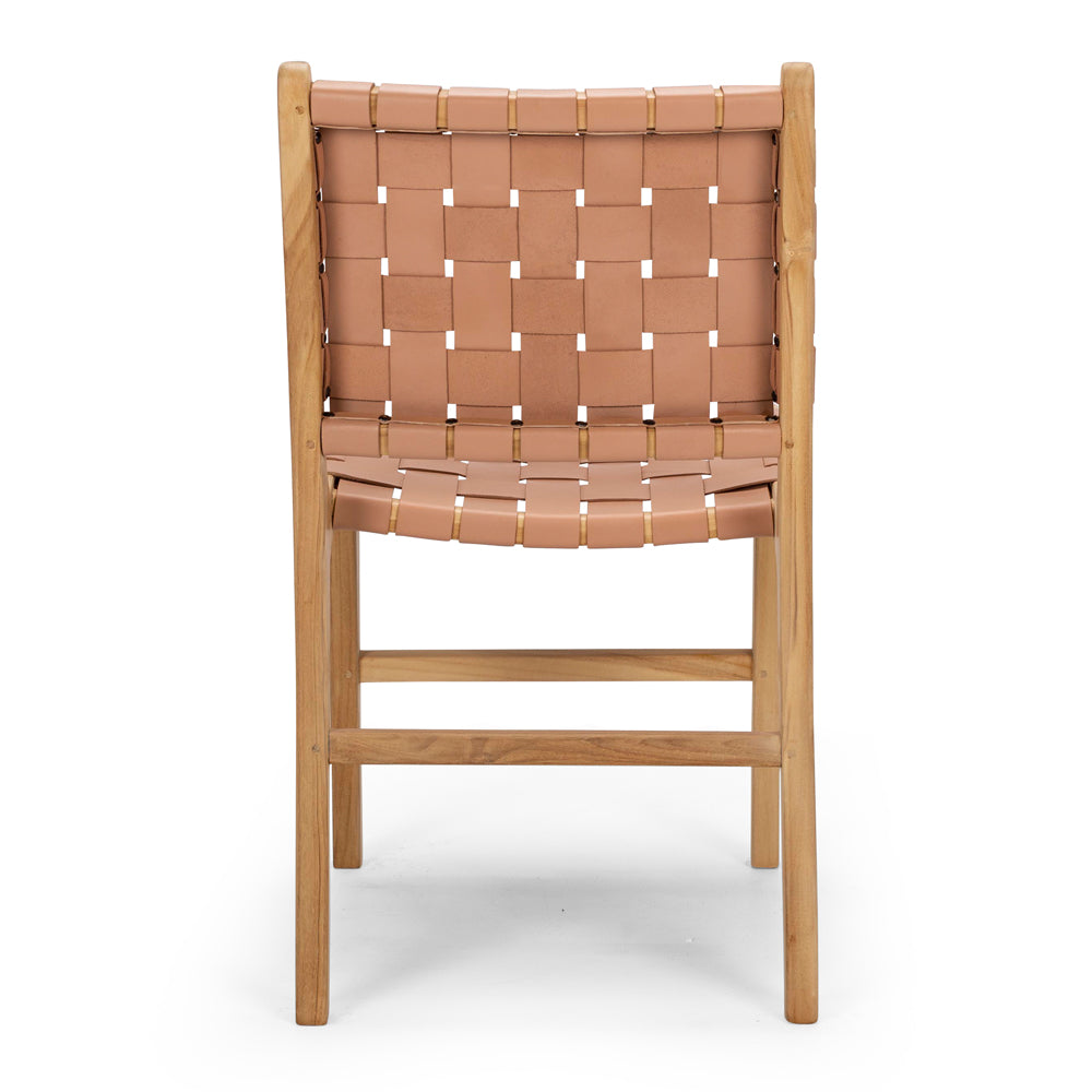 Indo Woven Dining Chair - Plush