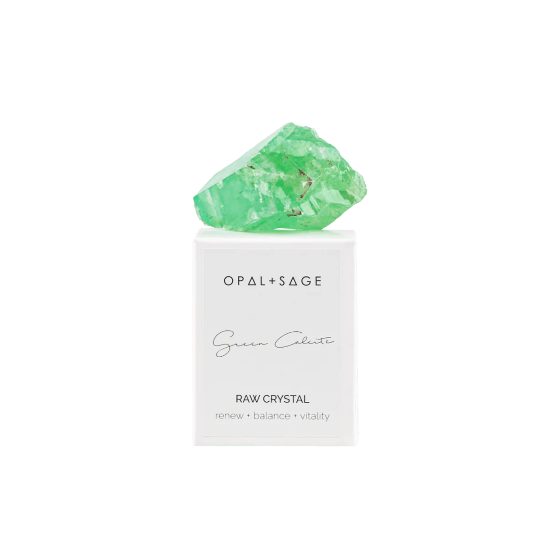 Crystal - Green Calcite