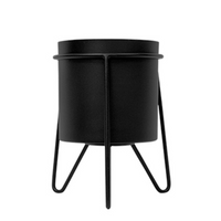 Luca Planter on Stand - Black