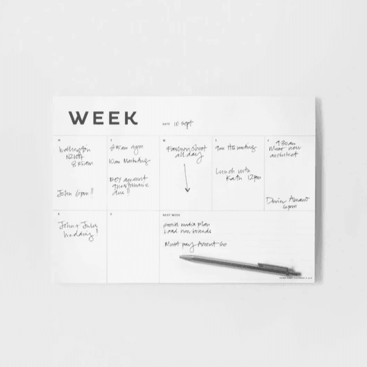 A4 Weekly Planner - Humble & Grand Homestore