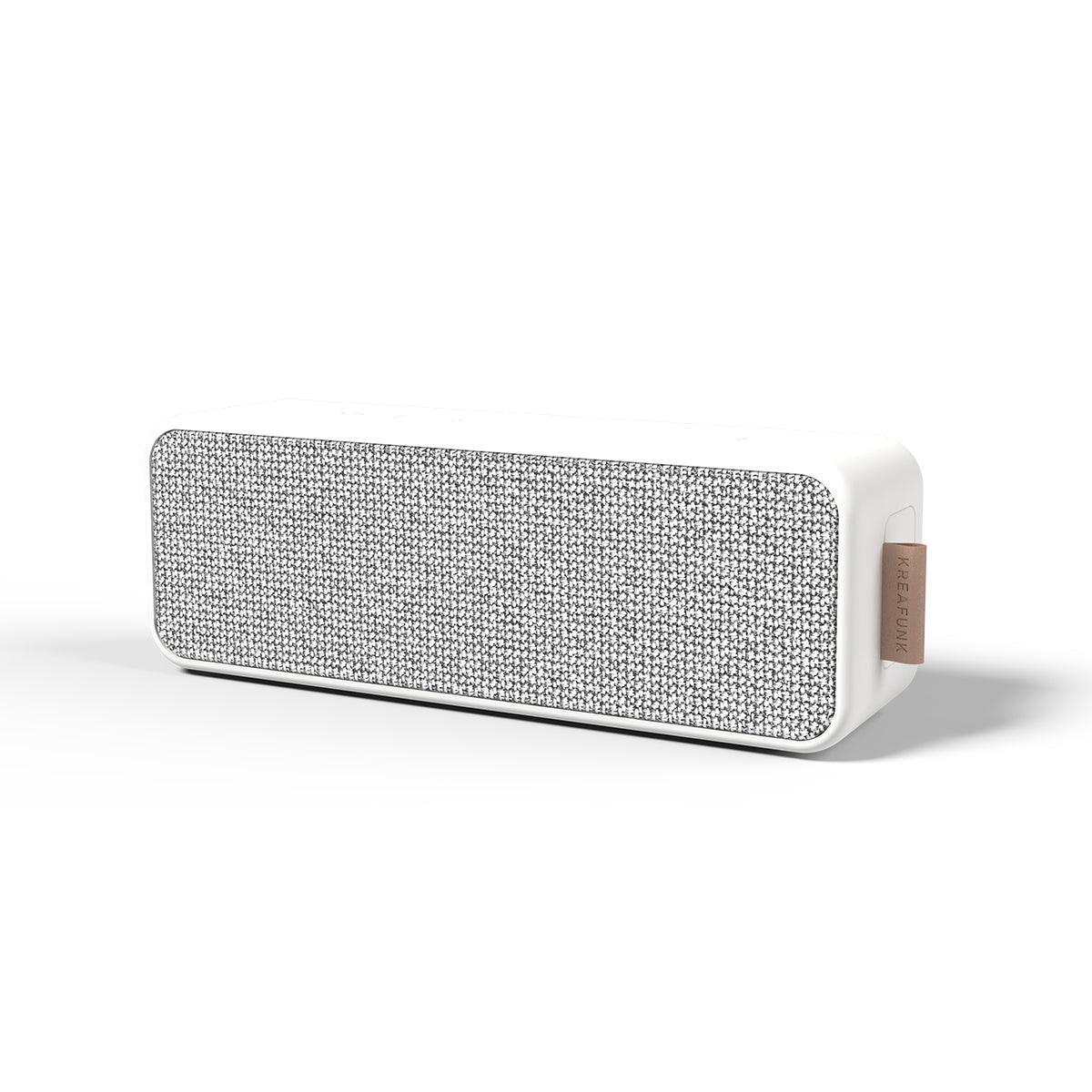 Aboom Bluetooth Speaker - White - Humble & Grand Homestore