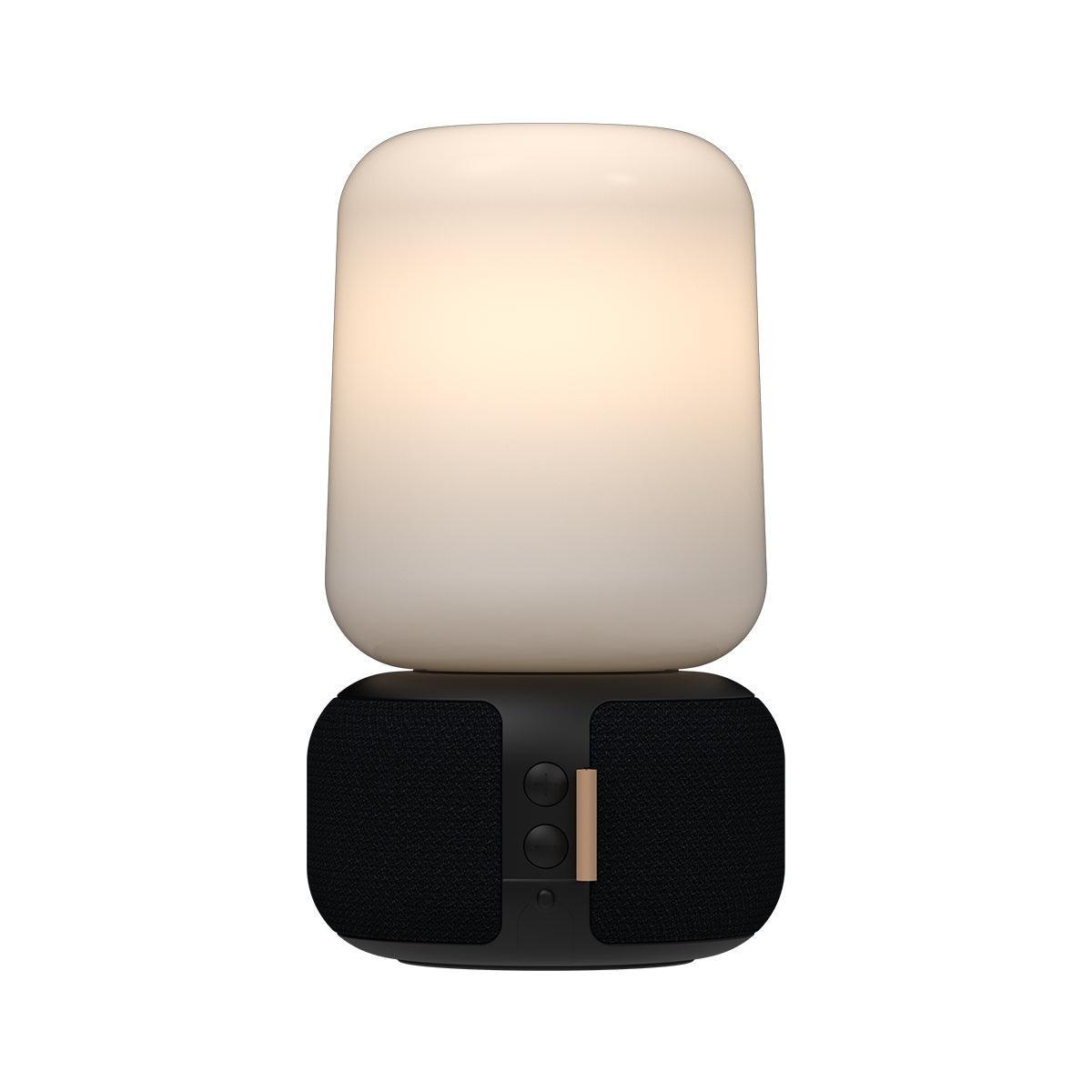 Aloomi Wireless Speaker And Lamp - Black - Humble & Grand Homestore