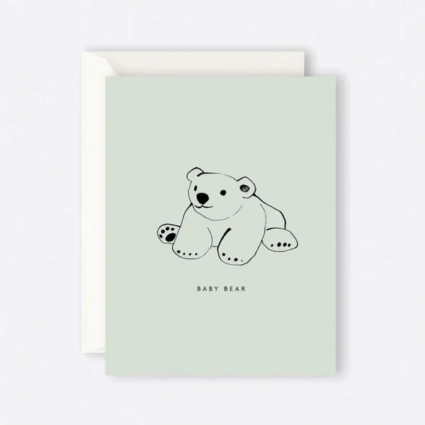 Card - Baby Bear - Humble & Grand Homestore