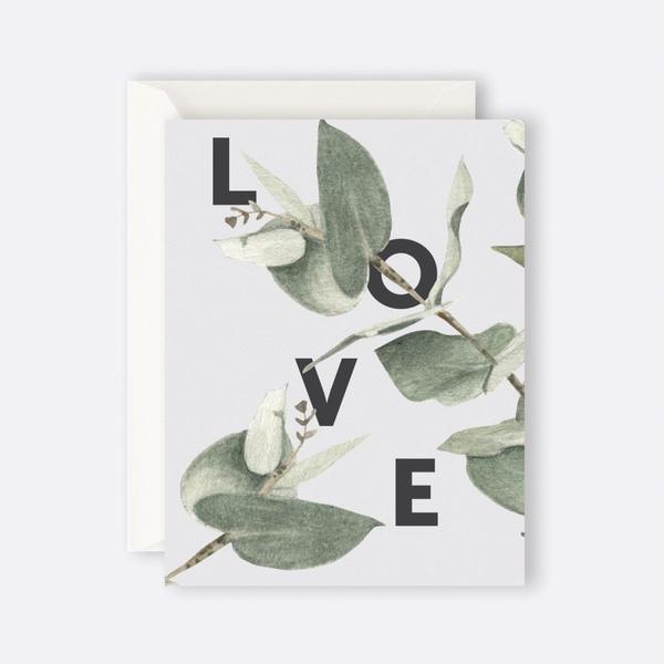 Card - Eucalyptus Love - Humble & Grand Homestore