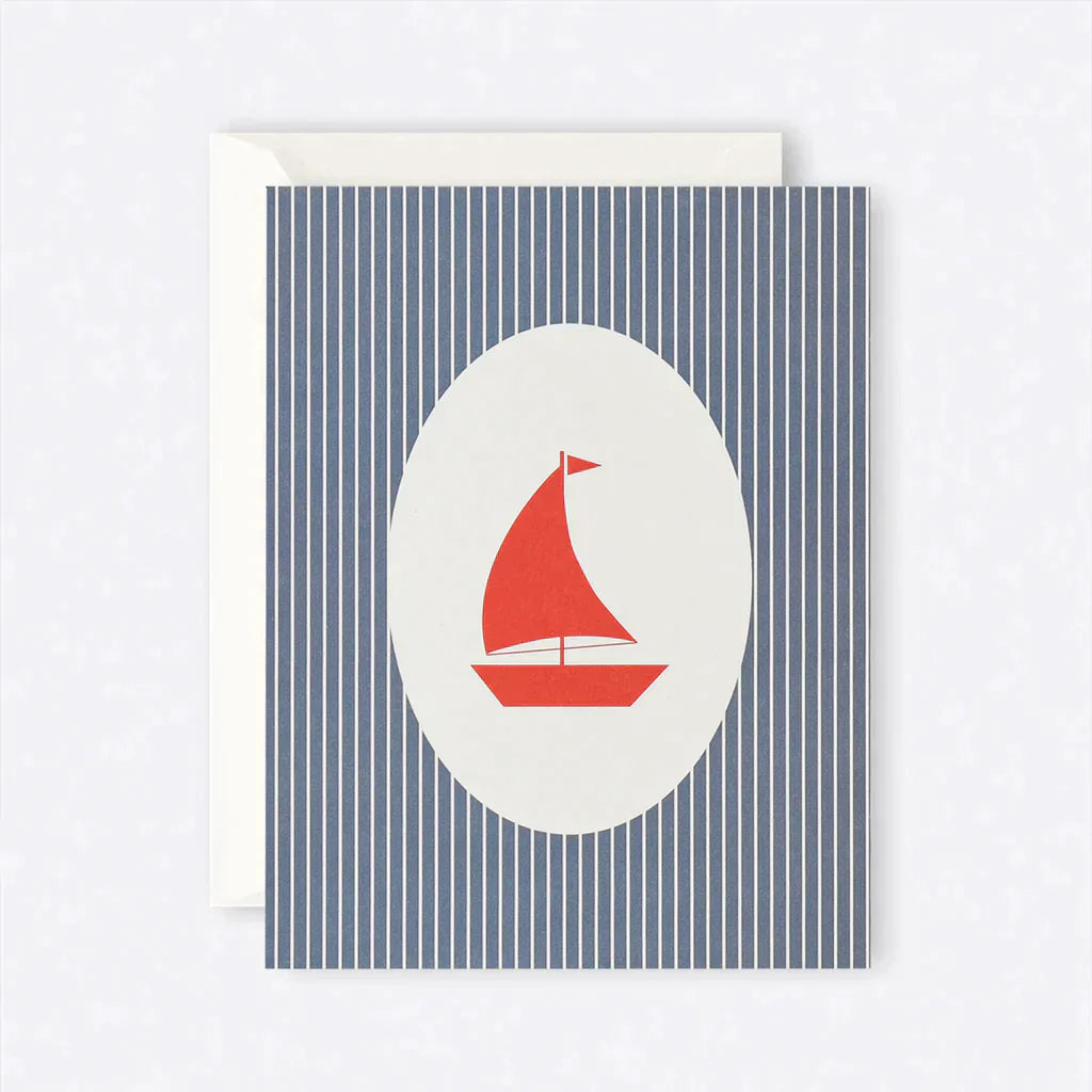 Card - Sailboat - Humble & Grand Homestore