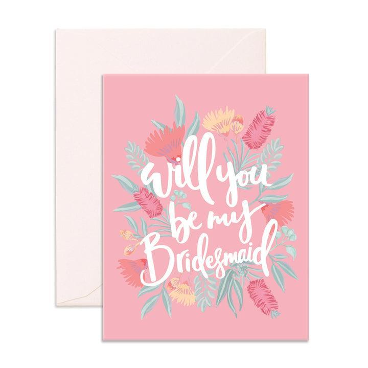 Card - Will You Bridesmaid - Humble & Grand Homestore