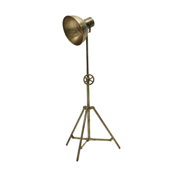 Chandri Metal Lamp - Brass - Humble & Grand Homestore