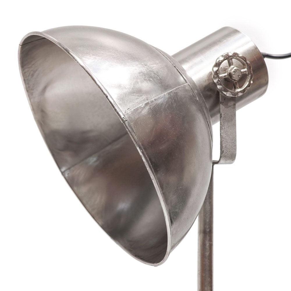 Chandri Metal Lamp - Nickel - Humble & Grand Homestore