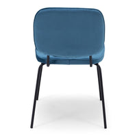 Clyde Dining Chair - Ocean Blue - Humble & Grand Homestore