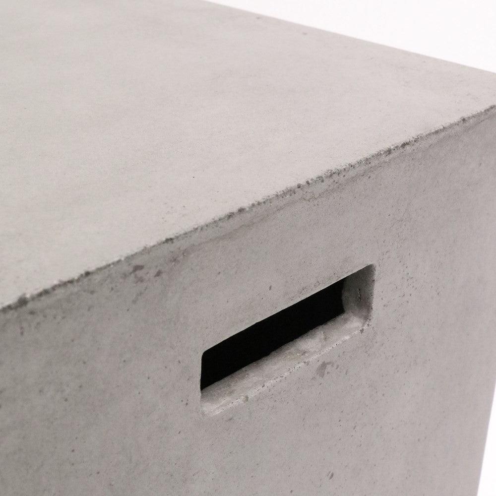 Concrete Rectangle Side Table / Stool - Humble & Grand Homestore