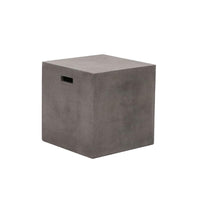 Concrete Side Table - Cube - Humble & Grand Homestore