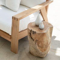 Crusoe Root Side Table - Round - Humble & Grand Homestore