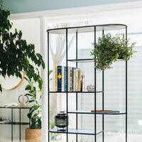 Deco Display/Bookcase - Black - Humble & Grand Homestore