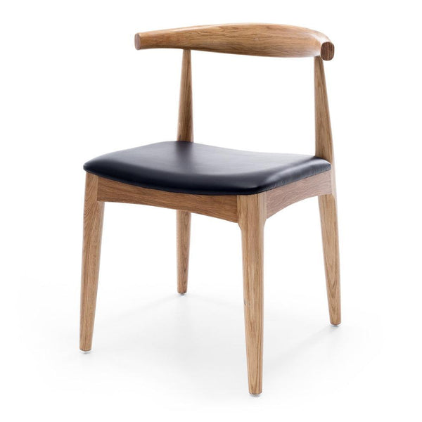 Elbow Dining Chair - Natural Oak - Humble & Grand Homestore