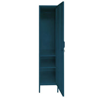 Ernest Contemporary Metal Locker - Sea Blue - Humble & Grand Homestore