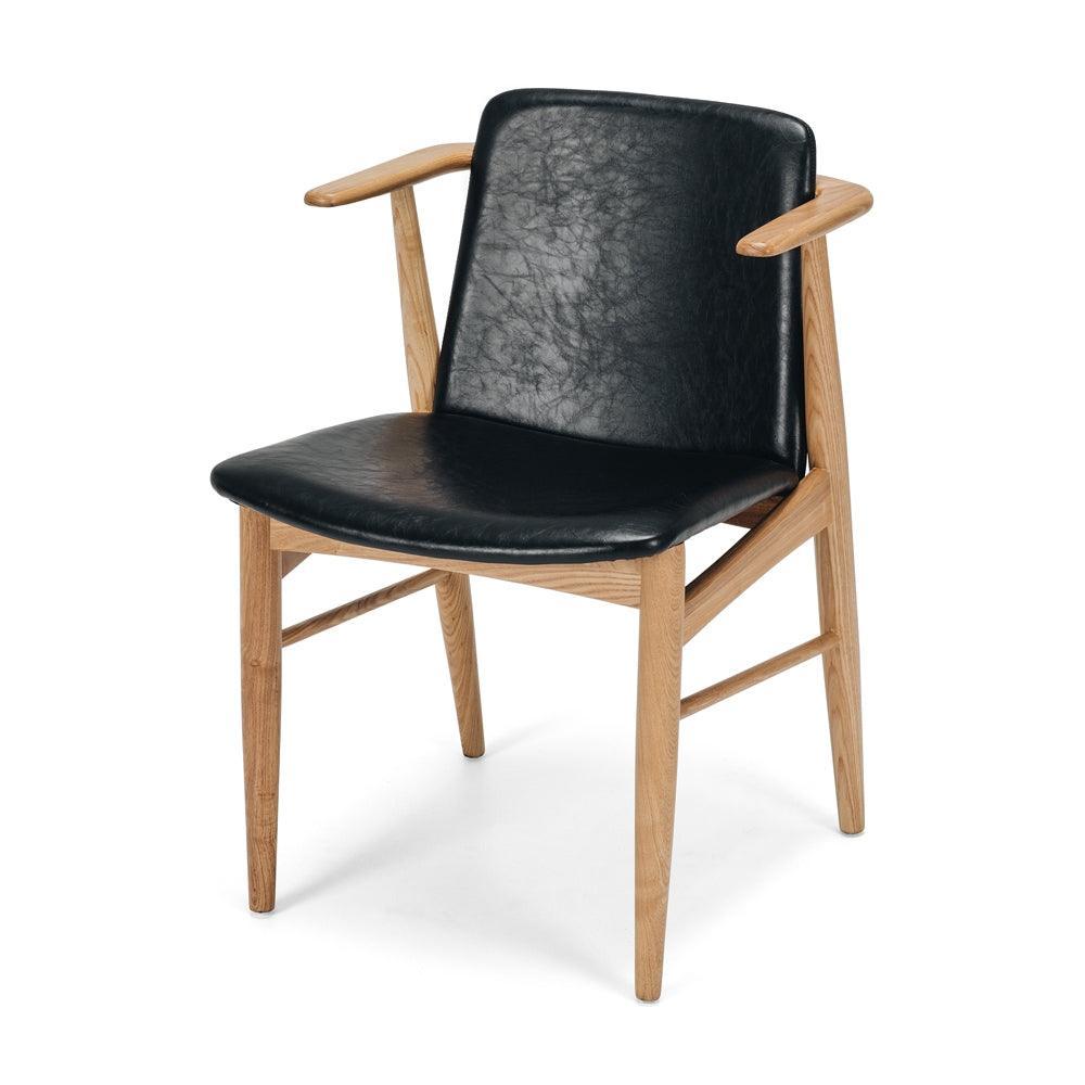 Flores Dining Chair - Black - Humble & Grand Homestore