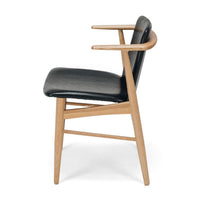 Flores Dining Chair - Black - Humble & Grand Homestore