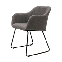 Folio Dining Chair - Charcoal - Humble & Grand Homestore