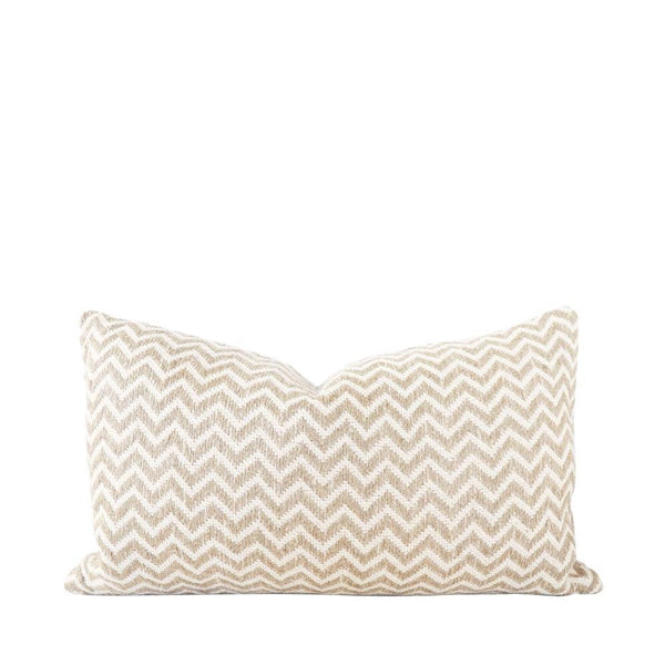 Gilda Rectangle Cushion Cream Natural - Humble & Grand Homestore