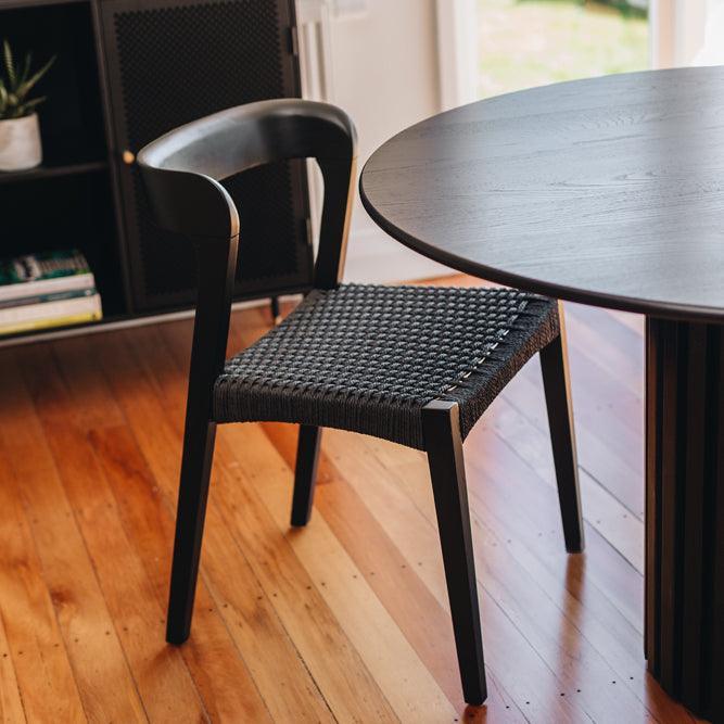 Haast Dining Chair - Black - Humble & Grand Homestore