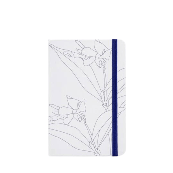 Hardcover Notebook - Blue Jasmine - Humble & Grand Homestore