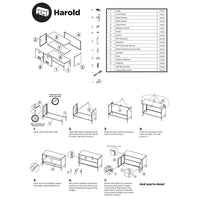 Harold Contemporary Metal Locker - Biscotti - Humble & Grand Homestore