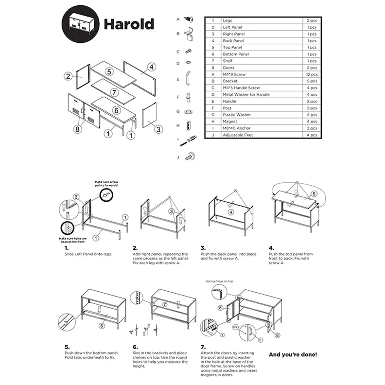 Harold Contemporary Metal Locker - Duck Egg - Humble & Grand Homestore