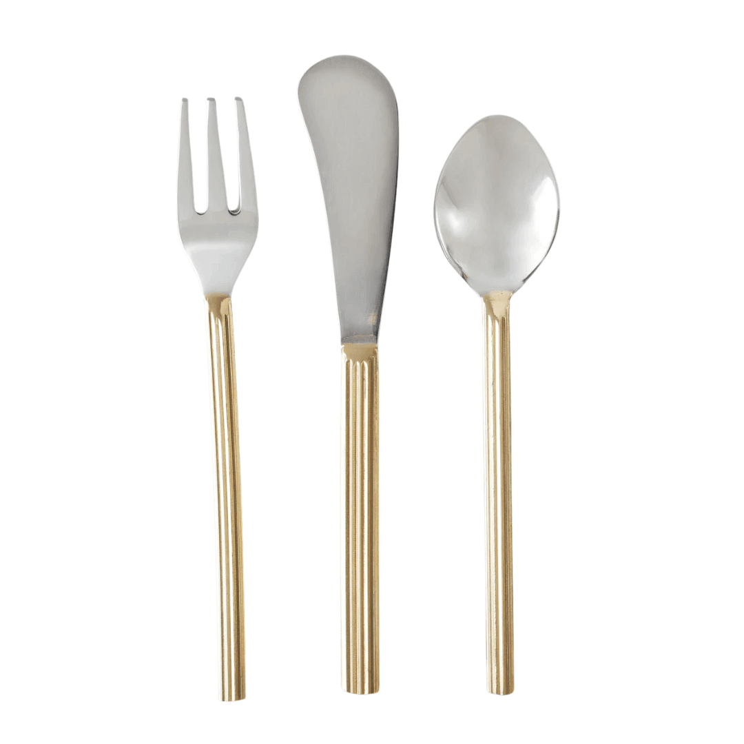 Hors D'oeuvres Set - Gold/Silver - Humble & Grand Homestore