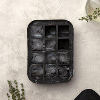 Ice Cube Tray Marbled - Black - Humble & Grand Homestore