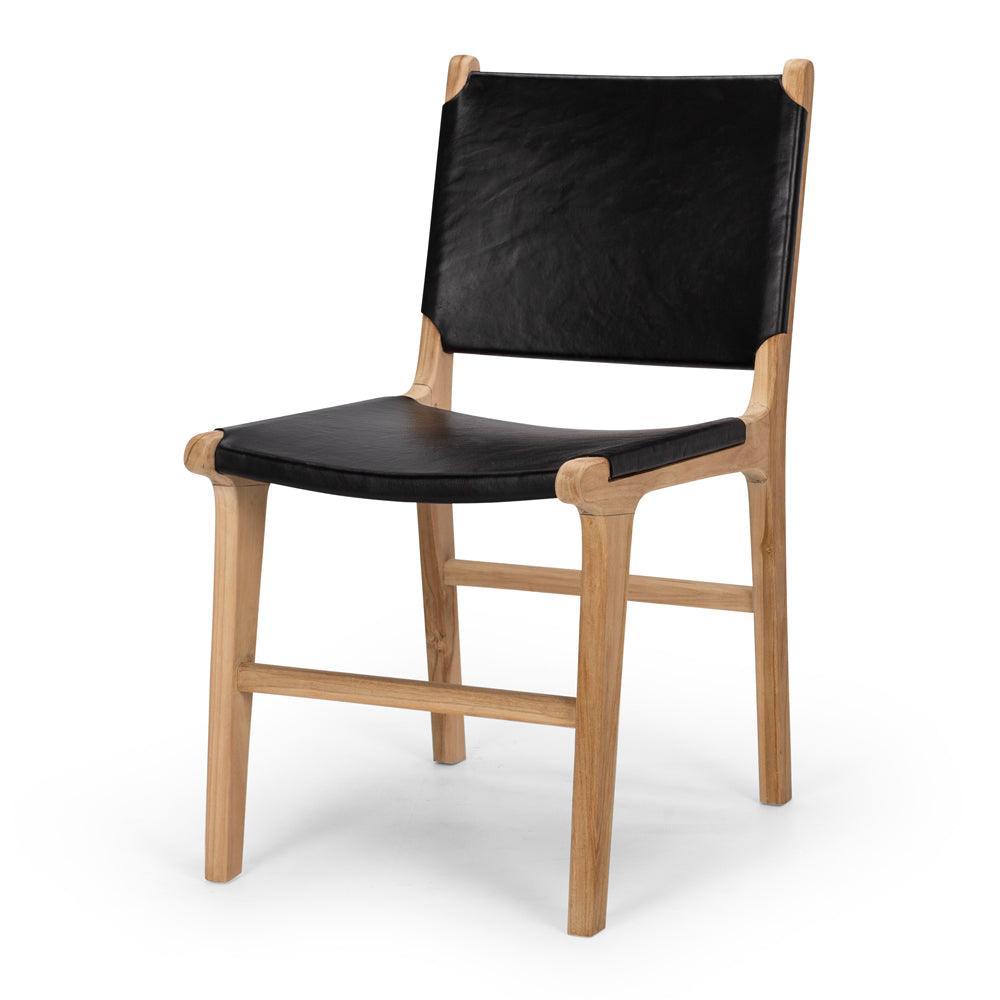 Indo Dining Chair - Black - Humble & Grand Homestore
