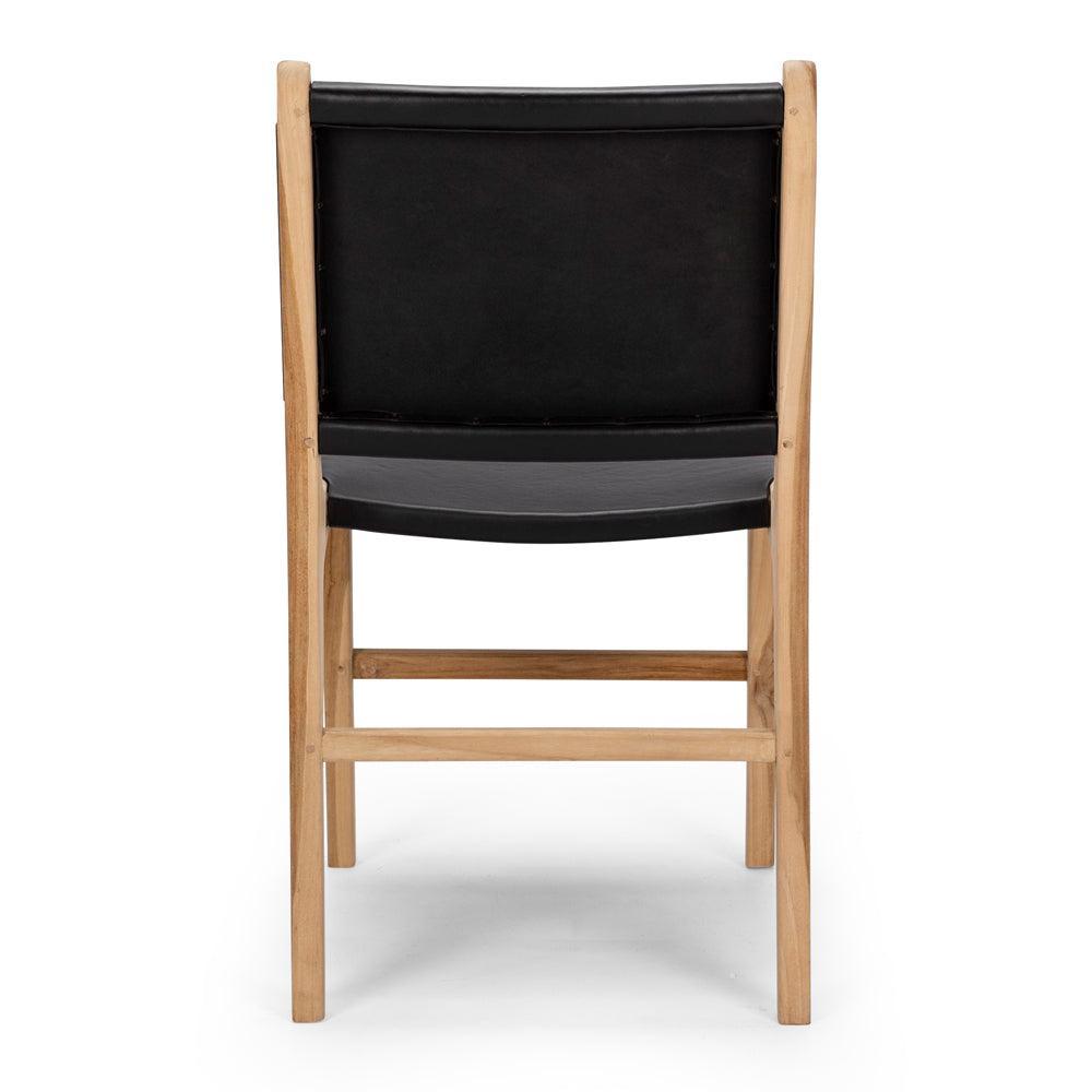 Indo Dining Chair - Black - Humble & Grand Homestore