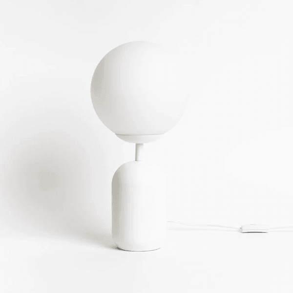 Maison Table Lamp - White - Humble & Grand Homestore