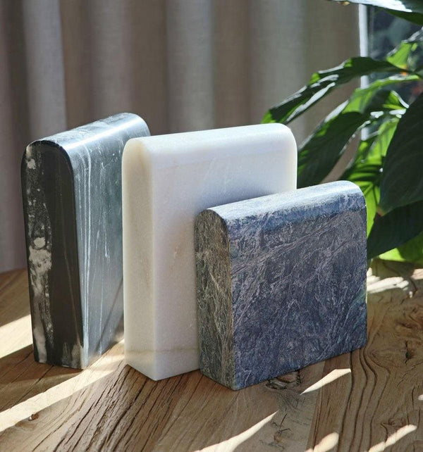 Marble Bookend Short - Forest - Humble & Grand Homestore